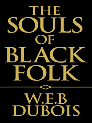 cover image of The Souls of Black Folk